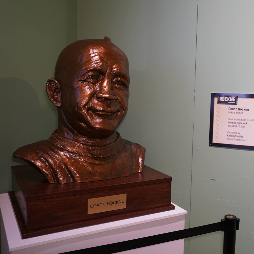 Knute Rockne History Museum South Bend - Coach Rockne